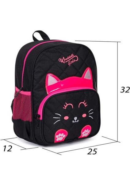 Unicorn Figürlü Anaokul Sırt Çantası Kedi modelleri