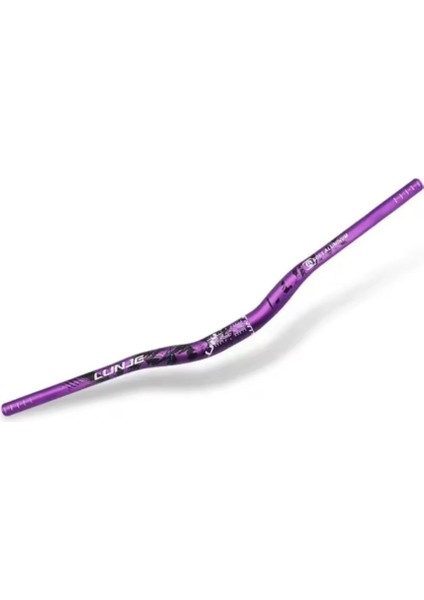 All Ride Açılı 9mm Gidon Mor 31.8mm