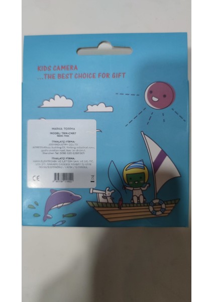 Arell Teknoloji Çocuk Kamerası Dijital Fotoğraf Makinesi Mini 1080P Hd Kamera Hafıza Kart Hediyeli