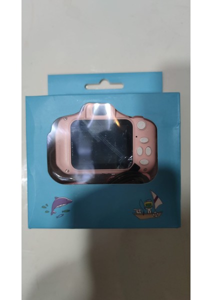 Arell Teknoloji Çocuk Kamerası Dijital Fotoğraf Makinesi Mini 1080P Hd Kamera Hafıza Kart Hediyeli