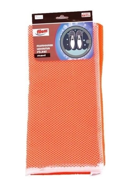 ® Çamaşır Makinesi Içinde Ayakkabı Terlik Yıkama Filesi Fermuarlı