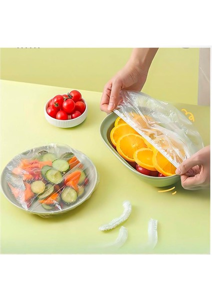 Lastikli Tencere ve Tabak Bonesi 100 Adet (24CM)