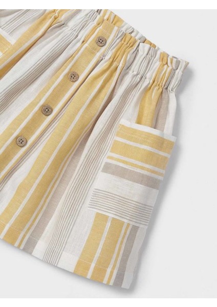 Kız Çocuk Keten Etek 3902 indirimleri