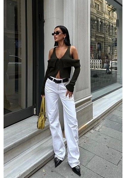 Cynthia Cut Out Triko Hırka 5116-23