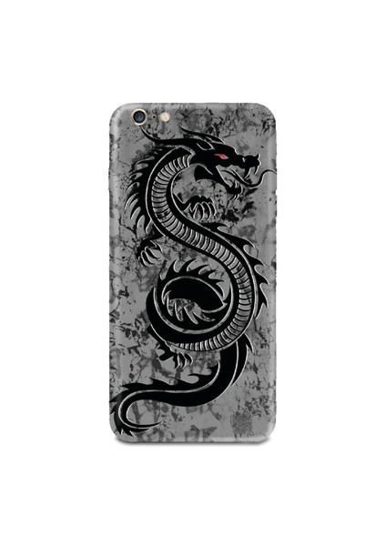Uvısıon Iphone 5 Gri Siyah Ejderha Baskılı Telefon Kılıfı Iphone5-90