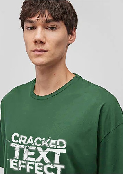 Kısa Kollu Tişört Unisex Erkek Kadın Baskılı Oversize Text T-Shirt fiyatları