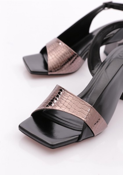 401 Kadin Şeritli Bilekten Bağlama Topuklu Ayakkabi fırsatları