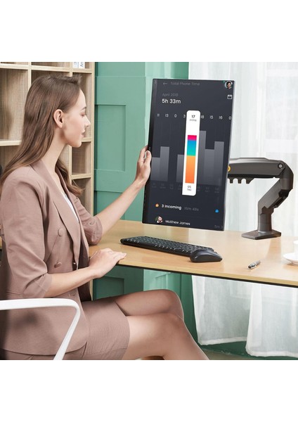 North Bayou F80 (17-30 İnç) Monitör Standı - (9 kg’a Kadar 32 İnç Monitör Uyumlu)