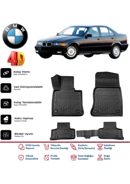E36 1997 Model 4d Havuzlu Paspas
