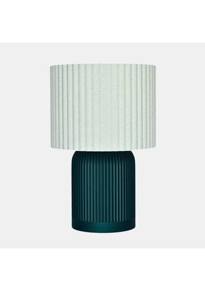 Phoebe Abajur - Granit Başlıklı | Minimalist - Şık | Masa - Gece Lambası