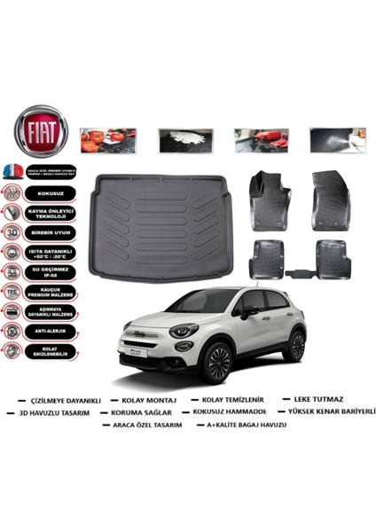 500 x 2016 Model Bagaj Havuzu Araca Özel Paspas Takımı Prrox