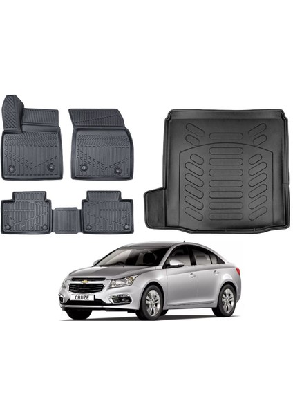 Chevrolet Cruze Sedan 2011 Model Sol Kulak Bagaj Havuzu Paspas Takımı Pro Eva Serisi