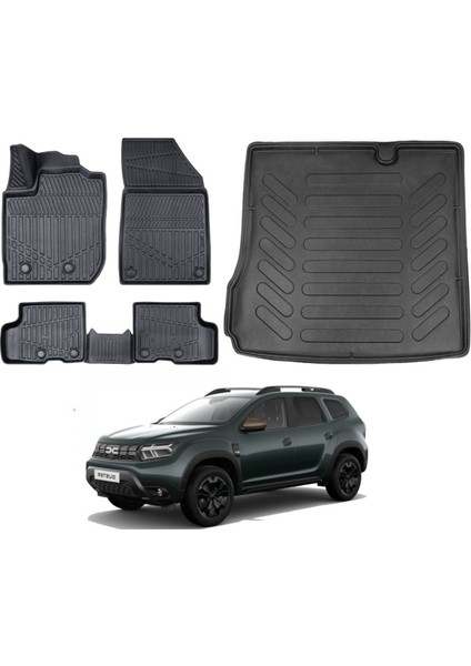 Duster 4x2 2023 Model Bagaj Havuzu Paspas Takımı Maxi Eva Serisi