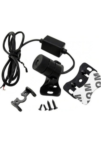 12V Lazer Arka Sis Ledi Standart Tek Çizgili Kırmızı