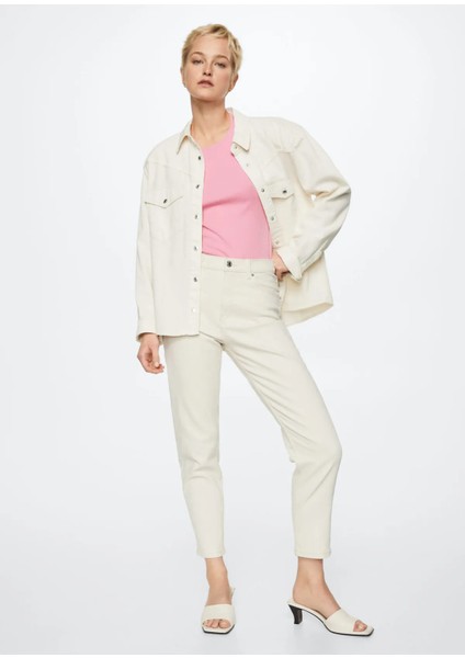 Mom Comfort Yüksek Bel Jean