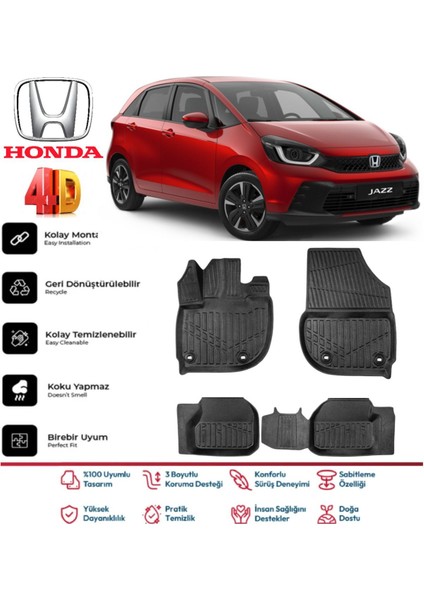 Jazz 2021 Model 4d Havuzlu Paspas