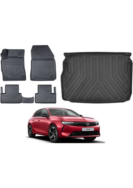 Astra L 2024 Model Üst Bagaj Havuzu Paspas Takımı Pro Eva Serisi