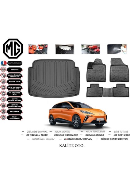 4 2023 Model 3D Bagaj Havuzu+4d Havuzlu Paspas Seti