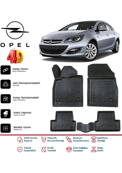 Astra J 2013 Model 4d Havuzlu Paspas