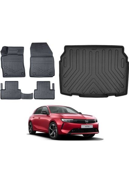 Astra L 2022 Model Alt Bagaj Havuzu Paspas Takımı Pro Eva Serisi