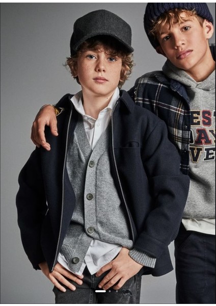 Erkek Çocuk Triko Hırka 7394