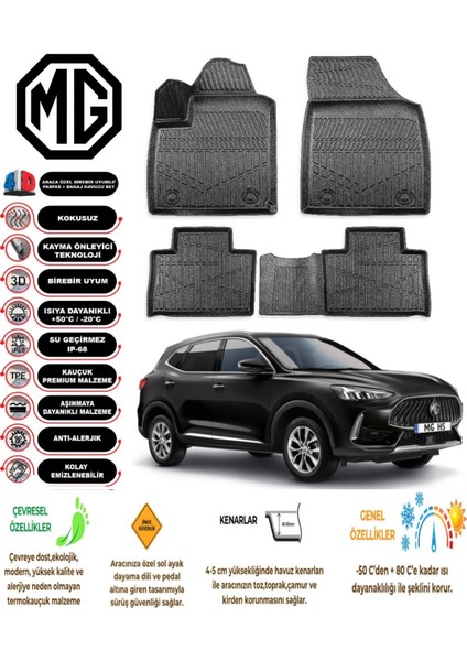 Ehs Elektirikli 2021 Model 4d Araca Özel Havuzlu Paspas Takımı