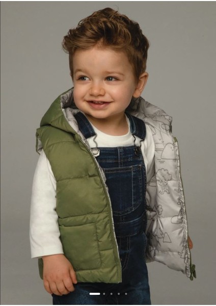 Erkek Bebek Çift Taraflı Şişme Yelek 2317