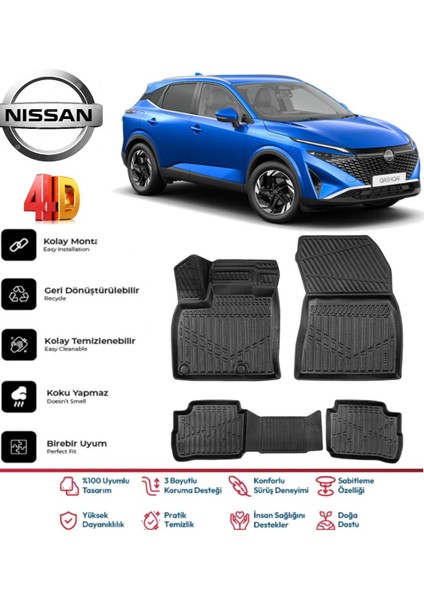 Qashqai E-Power 2022 Model 4d Havuzlu Paspas