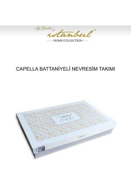 Iyi Geceler Istanbul Çift Kişilik Capella Battaniyeli Nevresim Takımı fiyatları