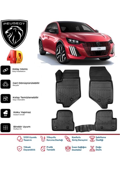 208 2020 Model 4d Havuzlu Paspas