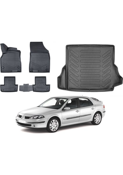 Laguna 2 2003 Model Bagaj Havuzu Paspas Takımı Pro Eva Serisi