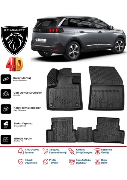 5008 2017 Model 4d Havuzlu Paspas