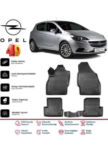 Corsa E 2016 Model 4d Havuzlu Paspas