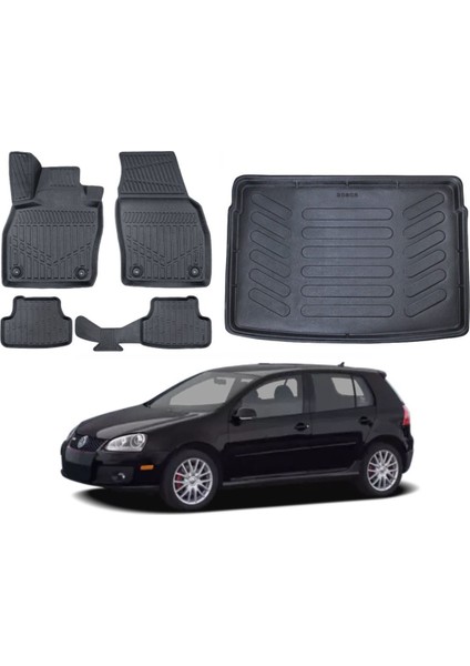 Golf 5 2007 Model Bagaj Havuzu Paspas Takımı Pro Eva Serisi