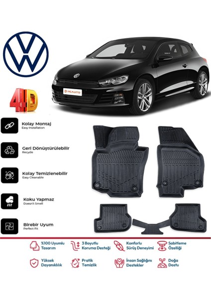 Scirocco 2013 Model 4d Havuzlu Paspas