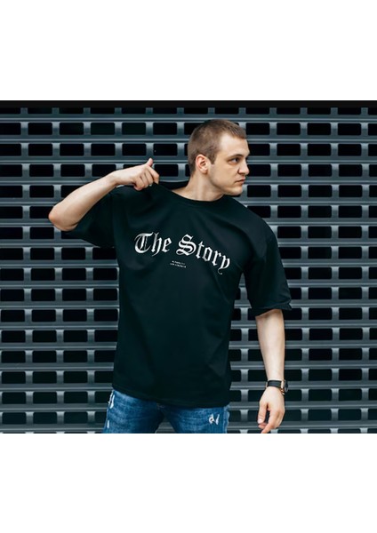 Kısa Kollu Tişört Unisex Erkek Kadın Baskılı Oversize T-Shirt