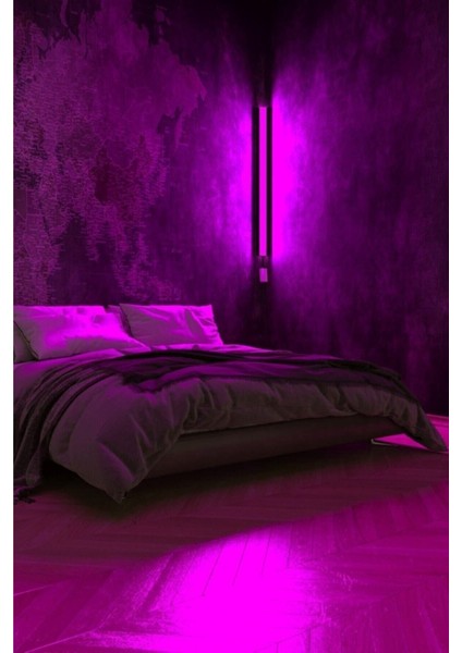 Uzaktan Kumandalı 16 Renk 4 Modlu Köşe Lambader Gece Lambası