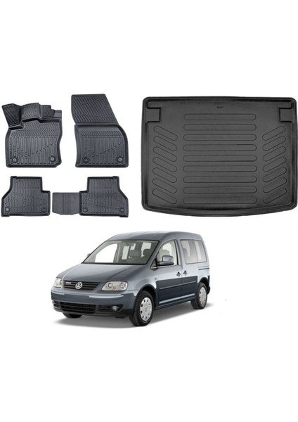 Caddy 2004 Model Bagaj Havuzu Paspas Takımı Pro Eva Serisi