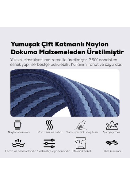 Apple Watch 10 46 mm Uyumlu Naylon Dokuma Kumaş Kordon Premium Kayış Kilitli Mekanik Toka fiyatları