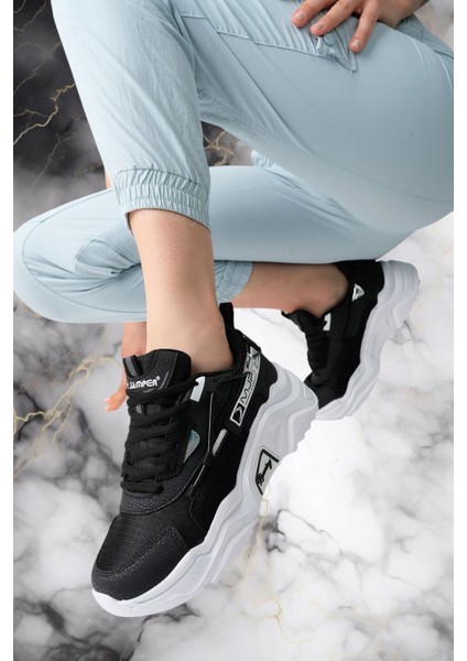 Kadın Günlük Yüksek Taban Sneaker Spor Ayakkabı