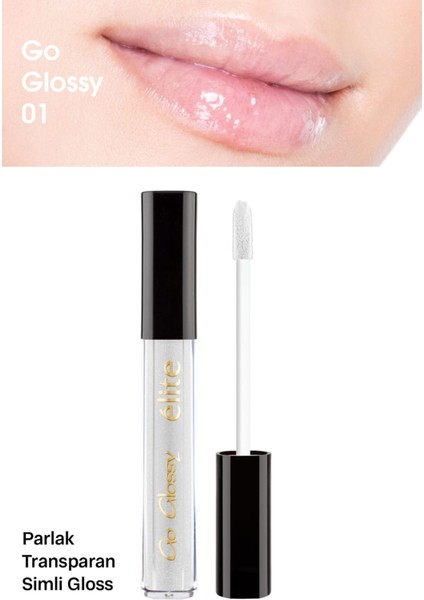 Go Glossy Lipgloss 01