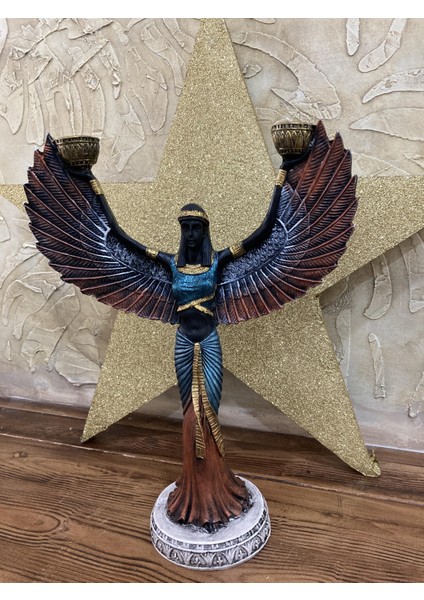 Antik Mısır Isis Şamdan ,biblo fırsatları