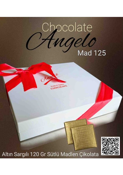 Angelo Chocolate 120 gr Hediyelik Madlen Çikokata
