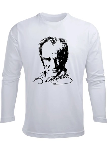 23 Nisan Sweatshirt Türk Bayrağı Baskı Atatürk Baskı Tişort