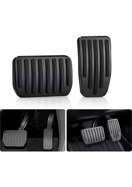 Tesla Yeni Model Y Juniper Uyumlu Performans Pedal Seti Siyah fırsatları