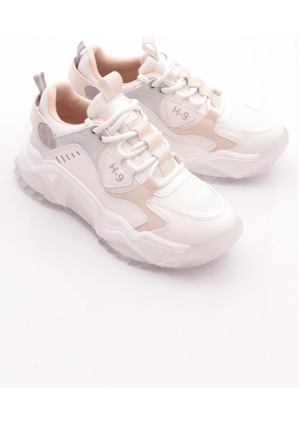 65121 Kadin Bağcikli Kalin Taban Spor Ayakkabi fiyatları