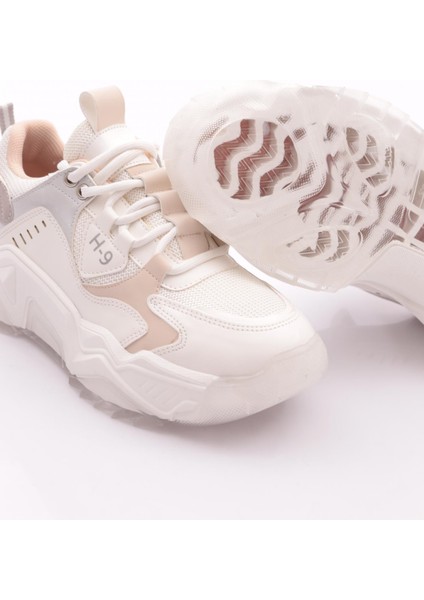 65121 Kadin Bağcikli Kalin Taban Spor Ayakkabi fırsatları