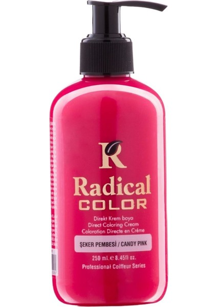 New 25/candypink Amonyaksız Su Bazlı Saç Boyası 250 ml 1 Adet Şeker Pembesi