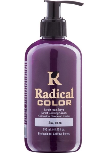 New 25/lilac Amonyaksız Su Bazlı Saç Boyası 250 ml 1 Adet Lila