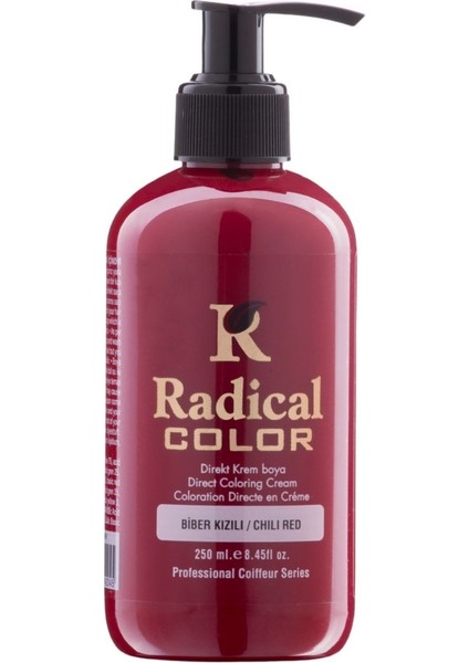 New 25/chilired Amonyaksız Su Bazlı Saç Boyası 250 ml 1 Adet Biber Kızılı